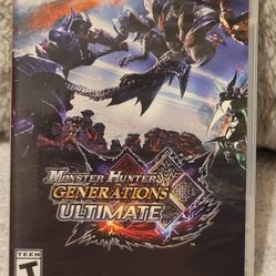 Monster Hunter Generations Ultimate For Nintendo Switch