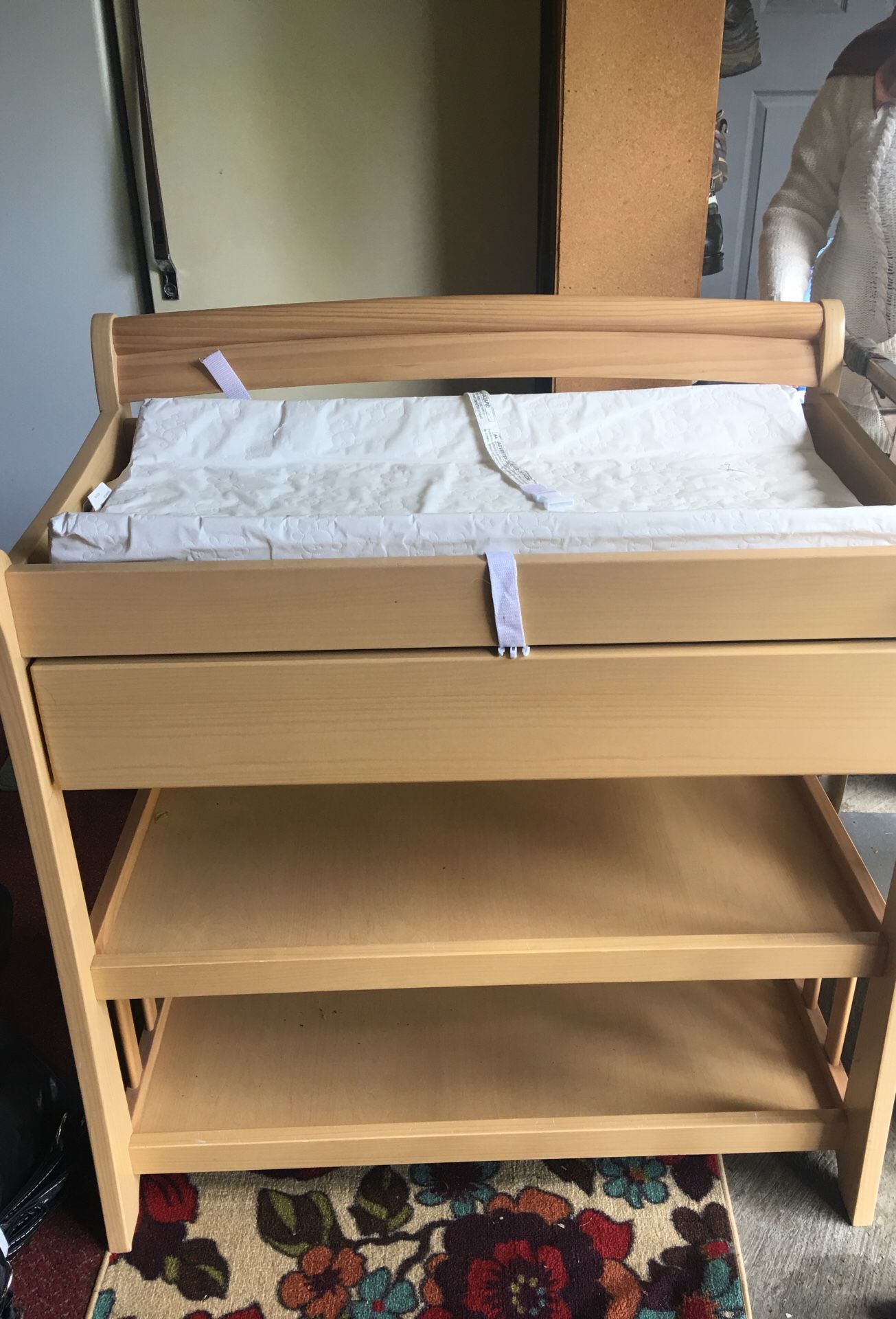 Baby changing bed