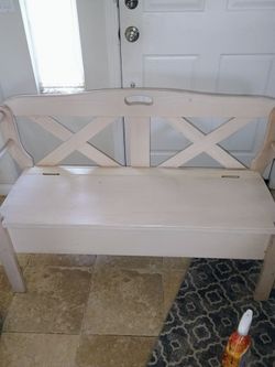 Beautiful oak bench