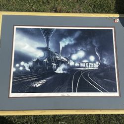Southern Stem Lithograph Signed by artist Numbered 393/950 Framed 