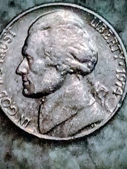 1974 Jefferson Nickel With Errors