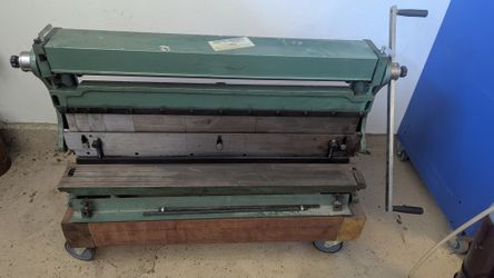 40'' Capacity 18 Ga Shear, Press Brake & Slip Roll Machine