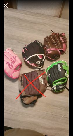 Rawlings Worth Base Ball Glove's