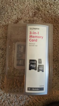 3 in 1 Memory Card