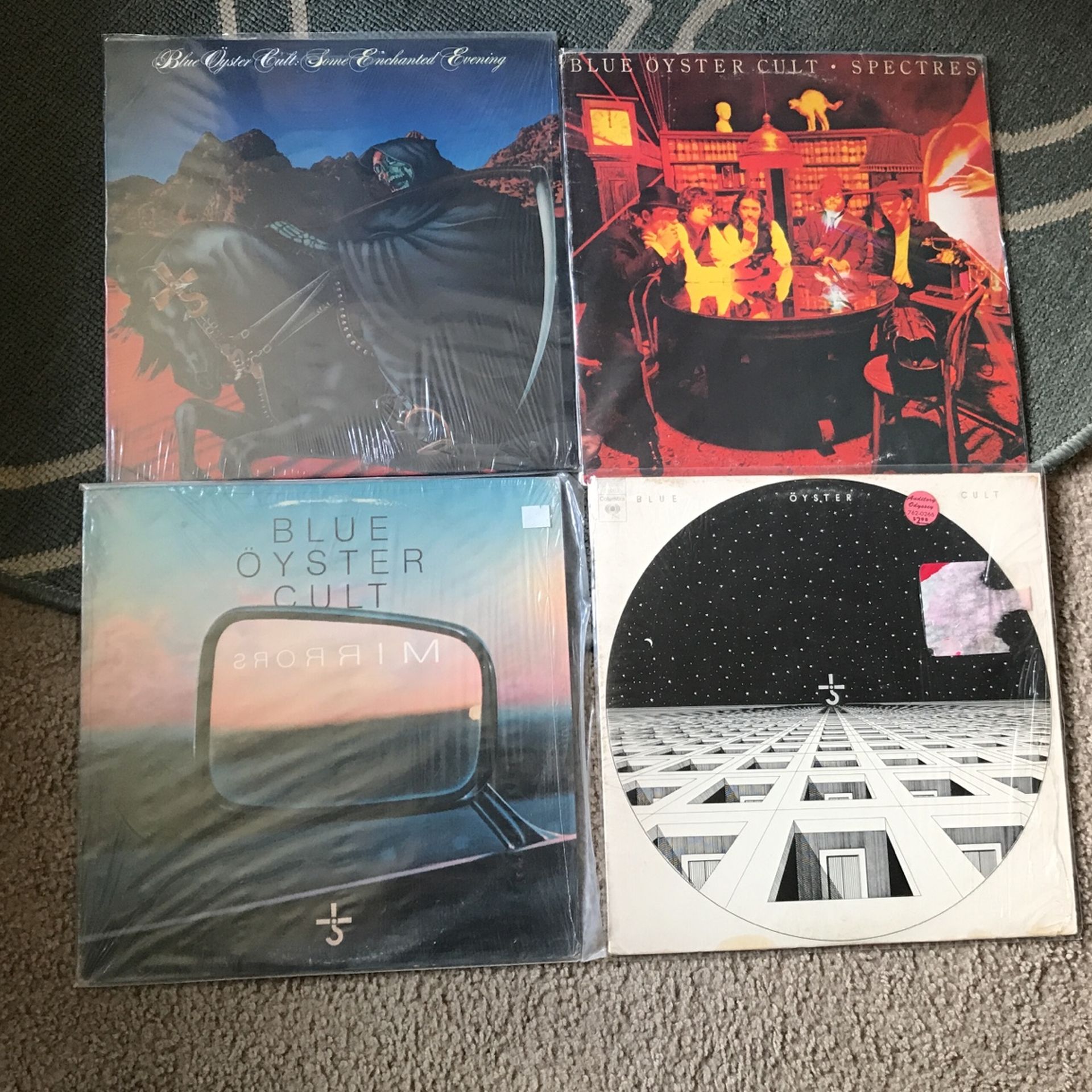 Blue Oyster Cult Record Lot