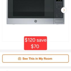 ✨️ GE 1.6 Cu. Ft. Countertop Microwave Oven w4347