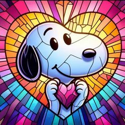 ADORABLE Snoopy Diamond Painting Kit