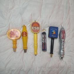 6x Beer bar taps coors Redhook esb full sail pale ale bud ice