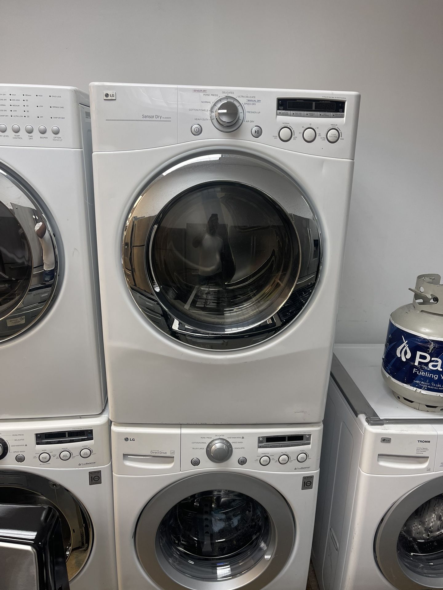 Set Lavadora Secadora Gas