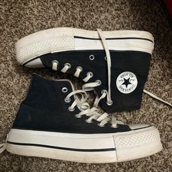 Black Platform Converse