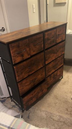 Big fabric dresser