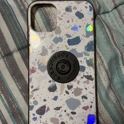 iPhone 11 White Speckled Case 