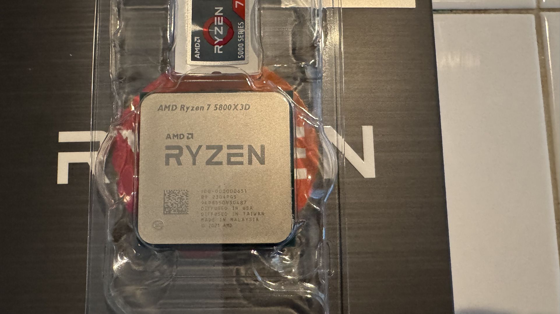 AMD Ryzen 5800X3D CPU (AM4)