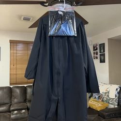 Graduation cap and gown