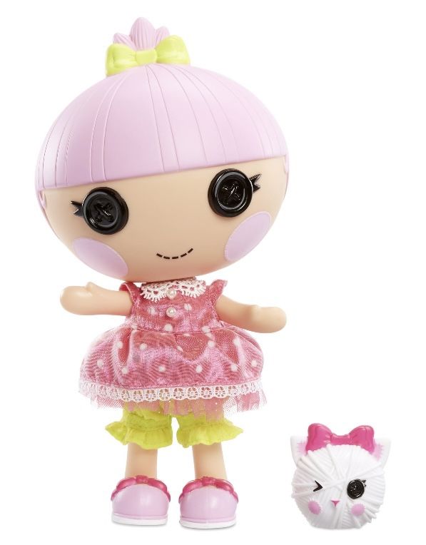 Lalaloopsy Littles Doll Trinket Sparkles and Pet Kitten Playset