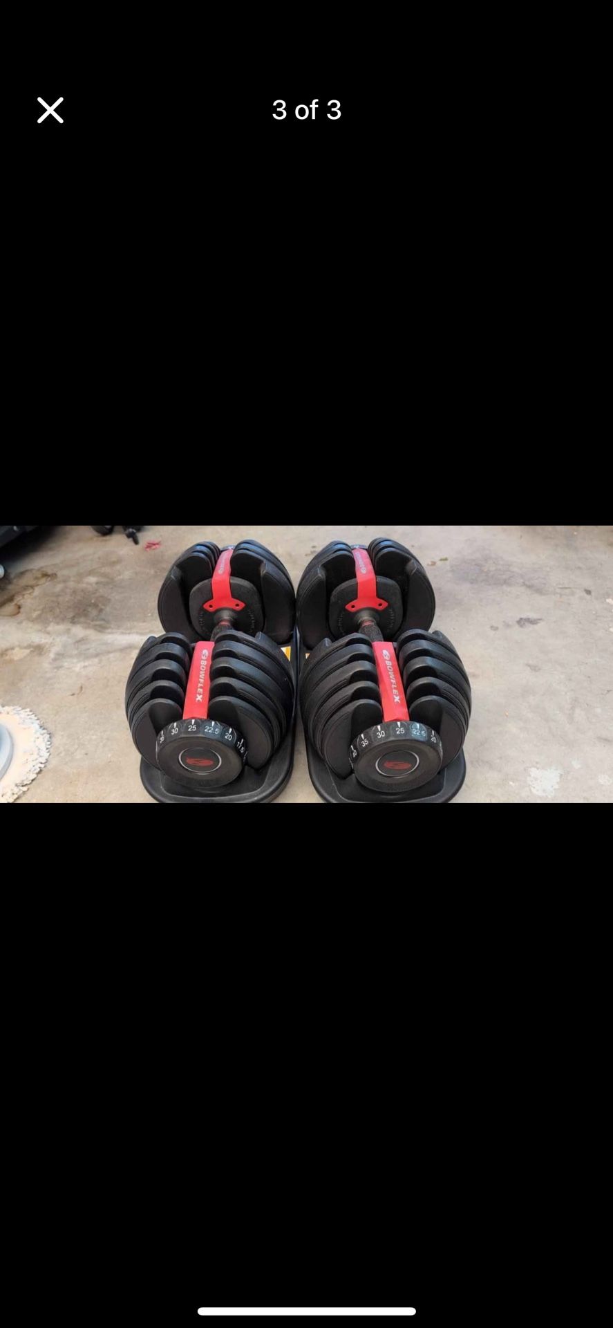 Bowflex Dumbbell Weights