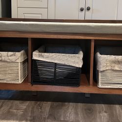 Bench With Storage