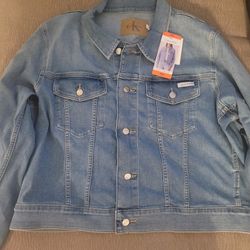 Calvin Klein Classic Trucker Jacket Women's Size Small