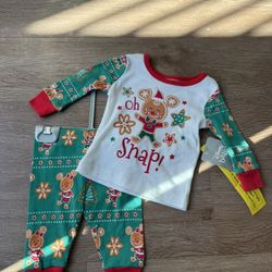 Disney Baby Christmas Pajamas 3-6 Months