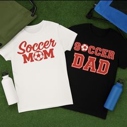 Soccer Mom/ Soccer Dad Custom Shirts