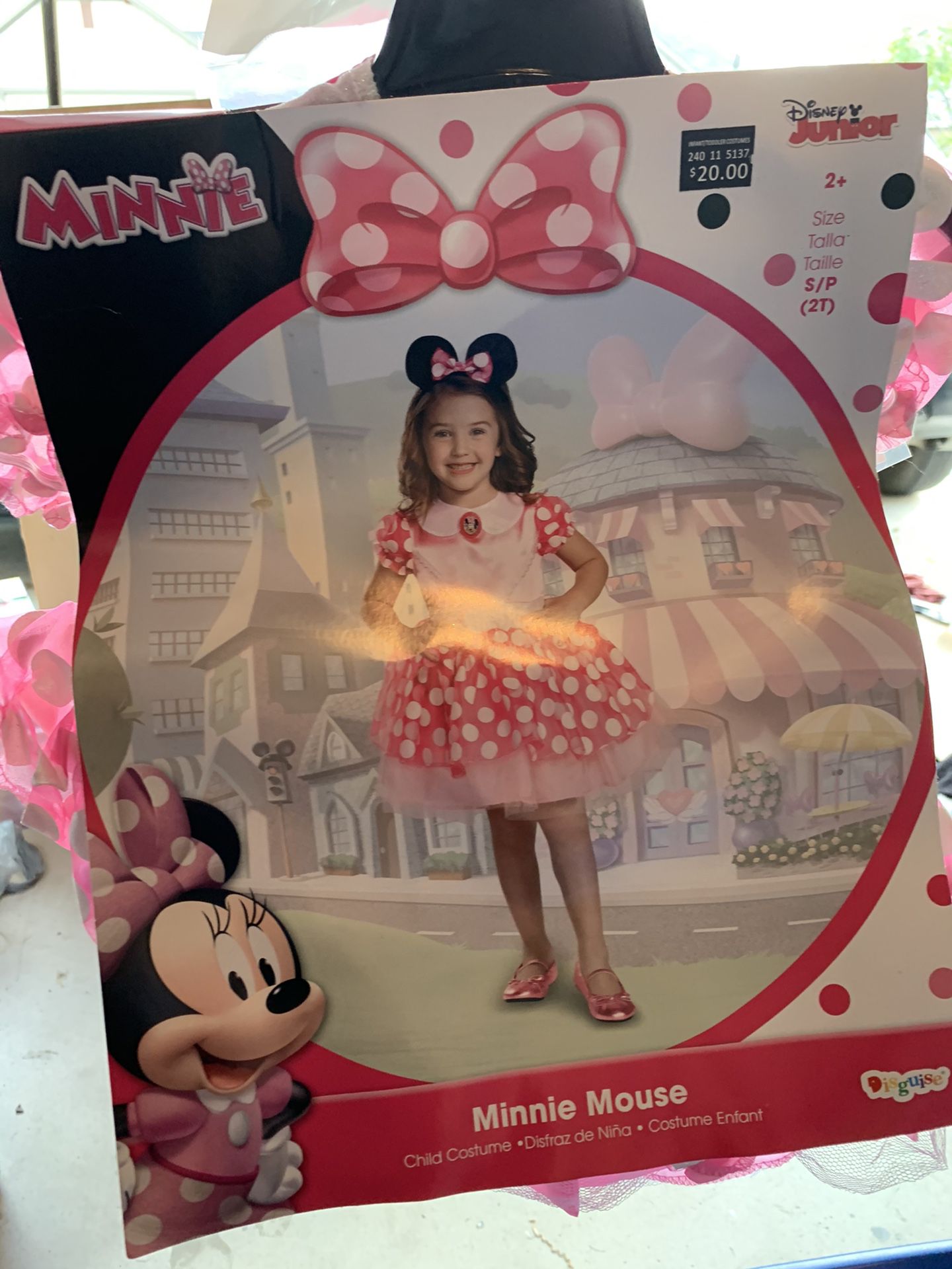 Halloween -New Minnie Mouse 2t costume