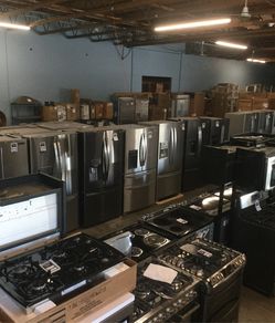Refrigerators in stock and ready for a new home