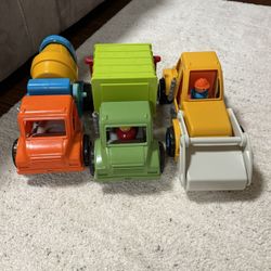 Set of Toy Trucks for Kids 