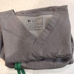 Gray Figs Scrubs Set