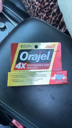 Orajel 4x Toothache &gum 