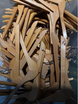 Wood hangers