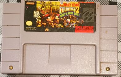 Donkey Kong Country 2 SNES Cartridge