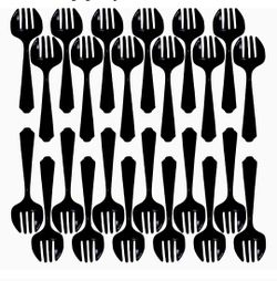 Black Sovereign Bulk Serving Forks | Plastic | Pack of 144