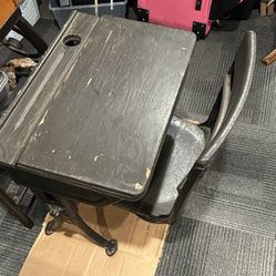 Antique Child’s Desk with Chair