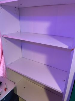 White Bookshelf - USED