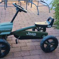 Sahara jeep pedal cart