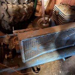 Wheel barrel, compressor