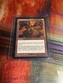 Wizards of the Coast MTG Anvil of Bogardan Visions Artifact from 1996 is a rare