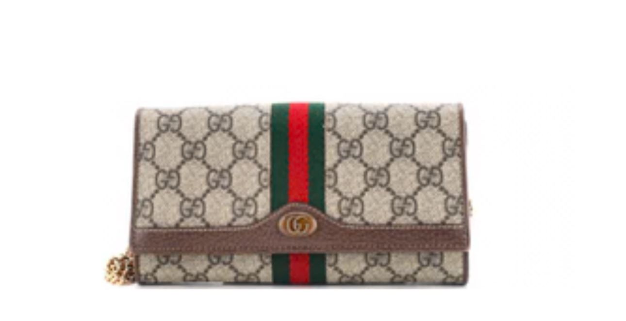 Gucci Chain Wallet With Dust Bag