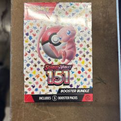 POKEMON Scarlet & Violet 151 Booster Bundle (6 Packs)