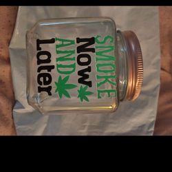 Stash Jars Large Size Customized 