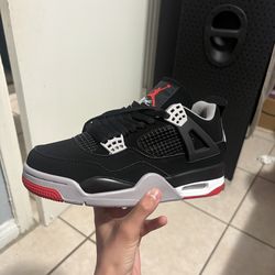 Air Jordan 4 Retro Bred Reimagined(Size 7)