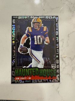 Sam Leavitt Haunted House Card