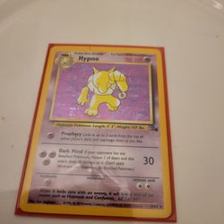 Hypno Fossil Edition Pokemon