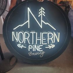 Northern Pine Brewery Neon Sign