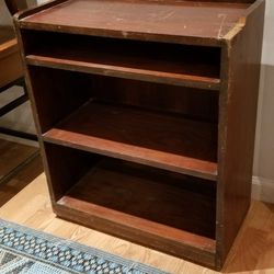 Brown Bookshelf