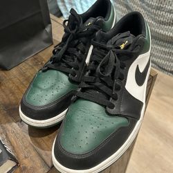 Air Jordan Green Toe