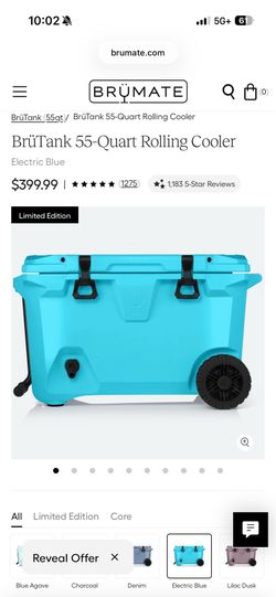 Brumate 55qt brutank