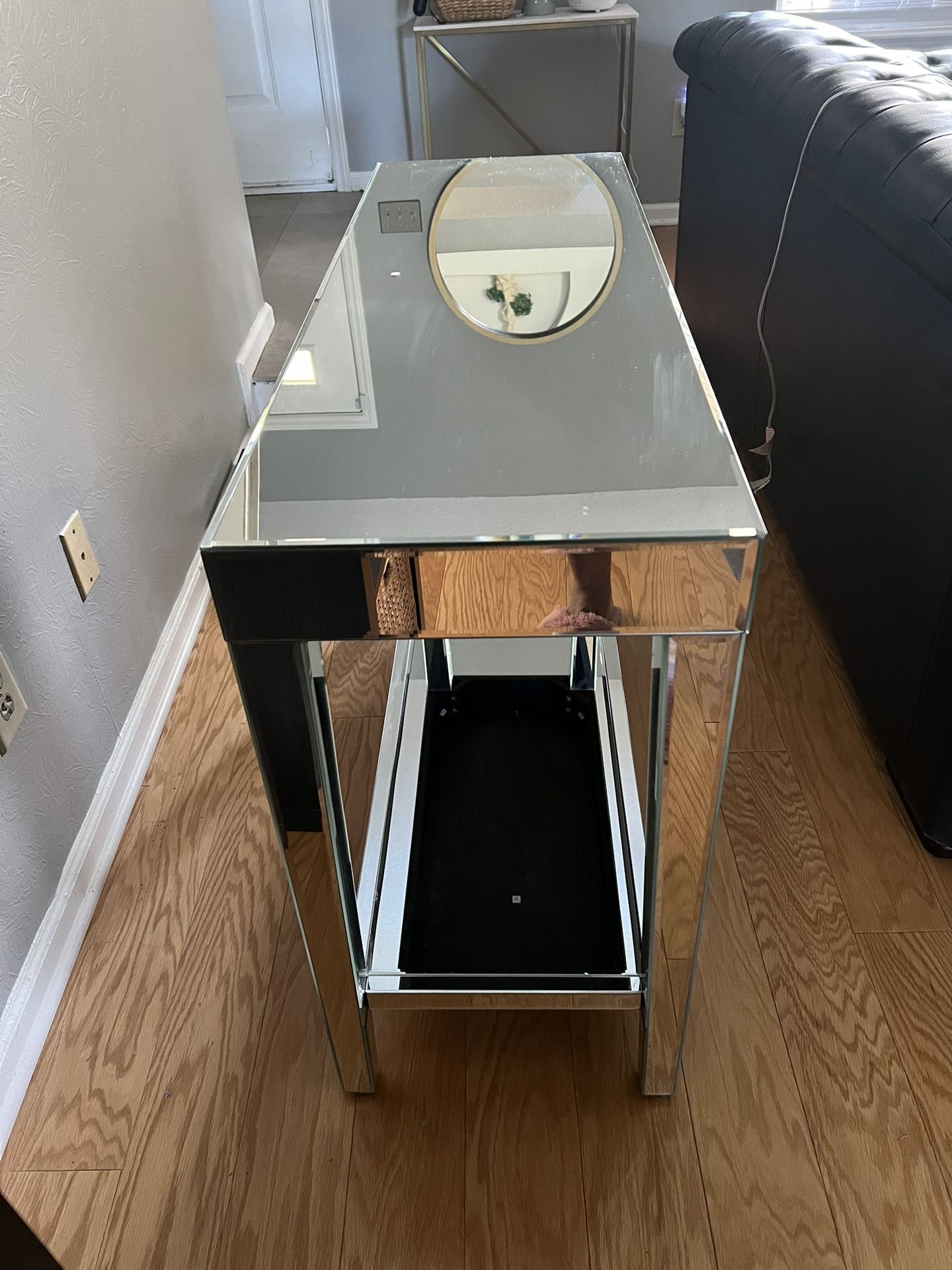 Glass Entry Way Table For Sell