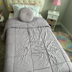 Twin Bed With LED 