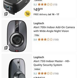 Logitech Computer Camera System New 